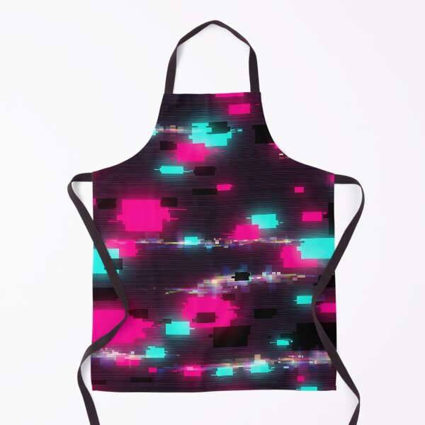 Item preview, Neon Glitch Pixels designed and sold by Kaleidoscope Print.