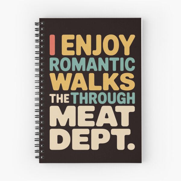 Item preview, BBQ Romantic Walks Meat Dept Meat Smoking Gift designed and sold by hettingerchaim.