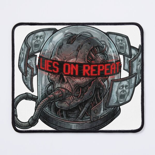 Item preview, Delete Soul - AI Transhumanism Cyberpunk Horror T-Shirt designed and sold by MiracleDroplet.