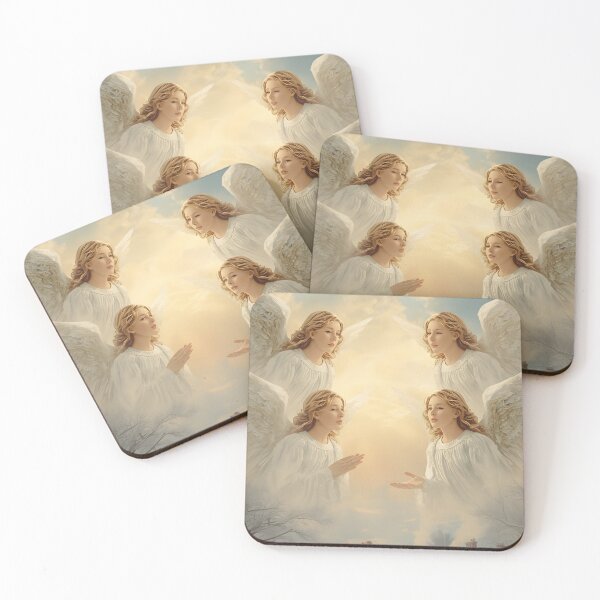Item preview, Angels Singing Over Snowy Village designed and sold by Valeree Store.