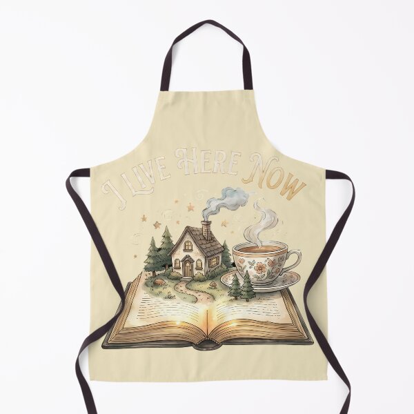 Item preview, I Live Here Now Shirt Funny Bookworm Gift Fictional World Tee designed and sold by bendypraetor0f.