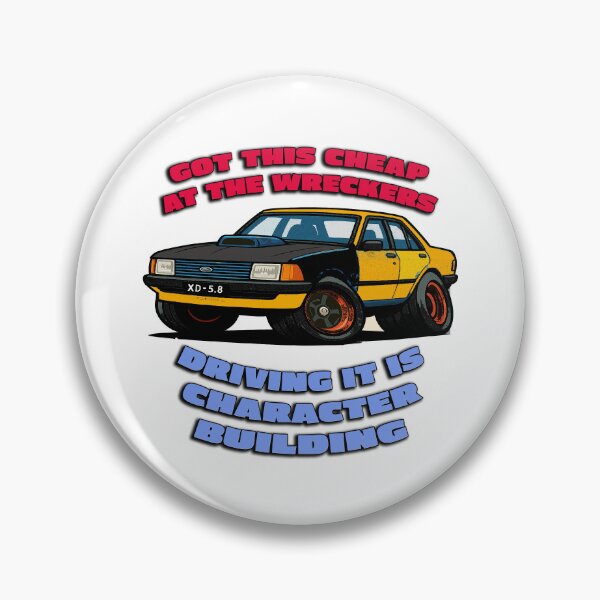 Item preview, Wreckers Special XD Falcon Funny Cartoon Aussie Car Art designed and sold by Michael van der Hoorn.
