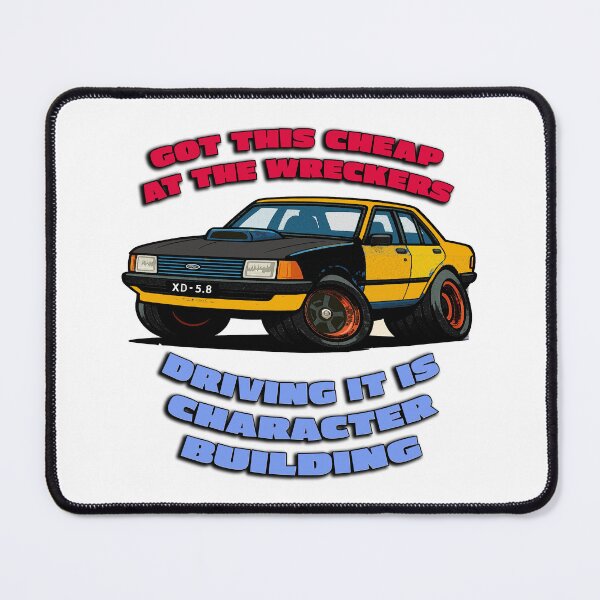 Item preview, Wreckers Special XD Falcon Funny Cartoon Aussie Car Art designed and sold by Michael van der Hoorn.