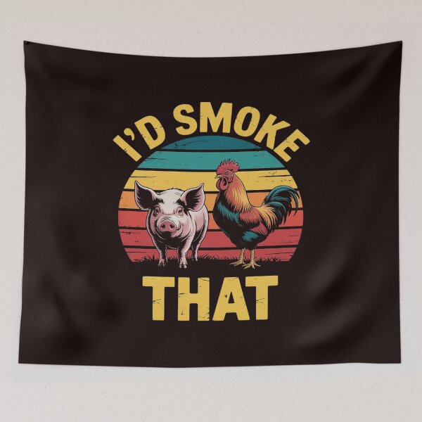 Item preview, BBQ I'd Smoke That Barbecue Grilling designed and sold by hettingerchaim.