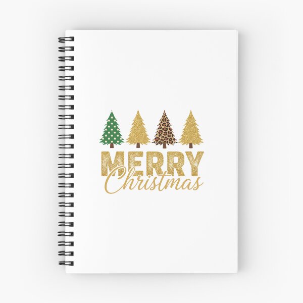 Item preview, Merry Christmas Glitter Leopard Tree Festive Modern Holiday designed and sold by chattsuede.