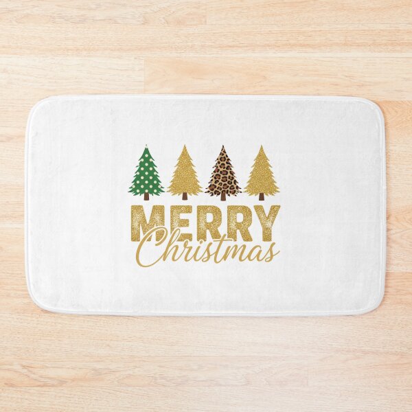 Item preview, Merry Christmas Glitter Leopard Tree Festive Modern Holiday designed and sold by chattsuede.