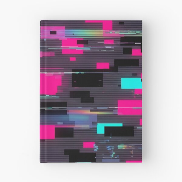 Item preview, Neon Glitch Lines Pattern designed and sold by Kaleidoscope Print.