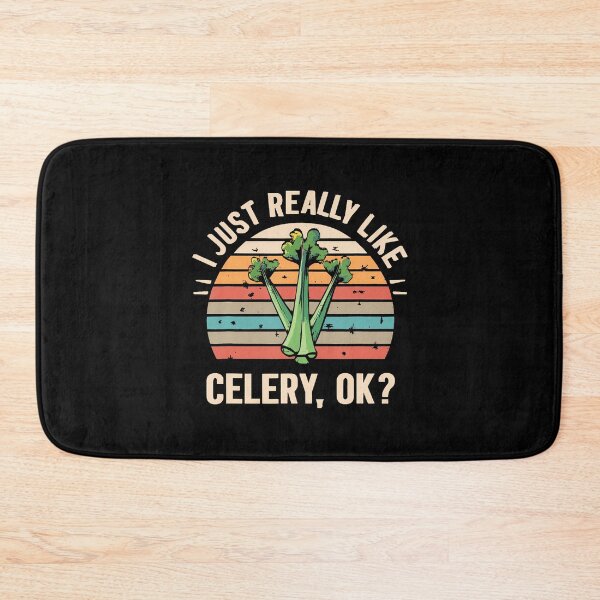 Item preview, I Just Really Like Celery Ok Funny Vegan Organic Vegetable designed and sold by DesireeAngela1.
