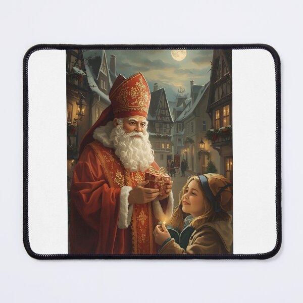 Item preview, Saint Nicholas Gift Giving Classic Art designed and sold by Valeree Store.