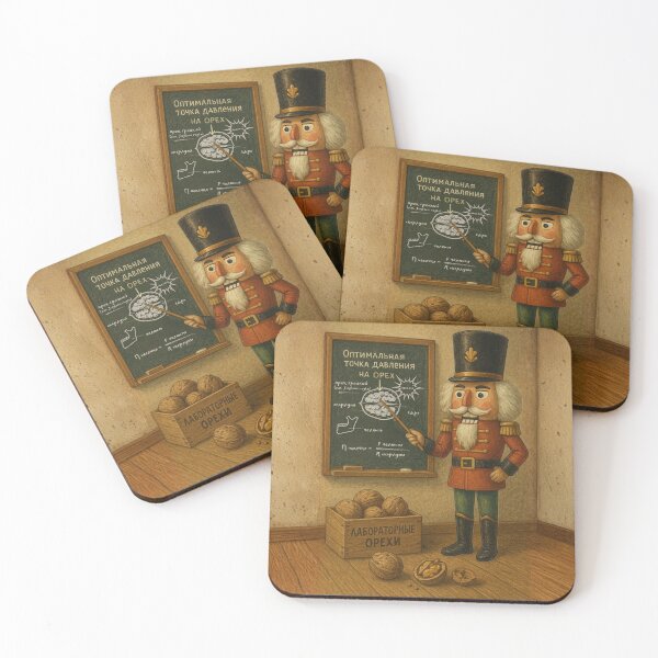 Item preview, Slavic Nutcracker Professor Chalkboard Lesson designed and sold by Russian101.