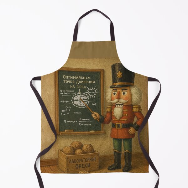 Item preview, Slavic Nutcracker Professor Chalkboard Lesson designed and sold by Russian101.