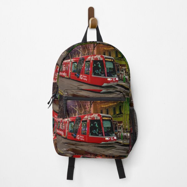Item preview, Big Shiny Red Tram - Melbourne, Victoria, Australia designed and sold by Steven Jodoin.