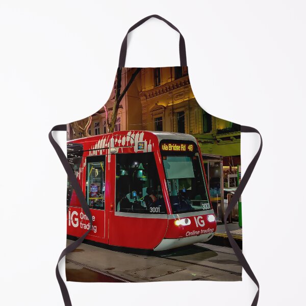 Item preview, Big Shiny Red Tram - Melbourne, Victoria, Australia designed and sold by Steven Jodoin.