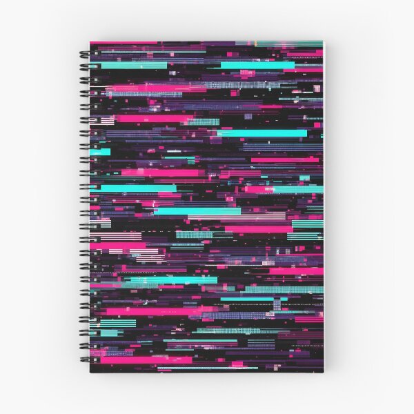 Item preview, Neon Data Stream Glitch designed and sold by Kaleidoscope Print.