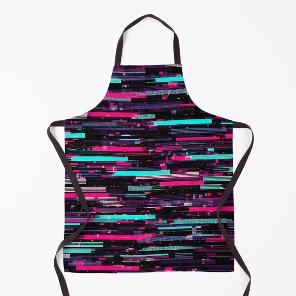 Item preview, Neon Data Stream Glitch designed and sold by Kaleidoscope Print.