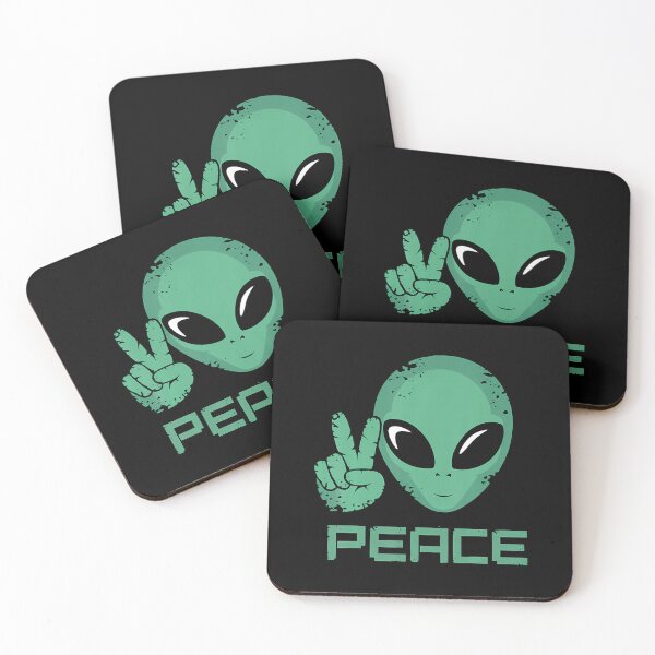 Item preview, Alien Peace Hippie Ufo designed and sold by KristyCharleen.