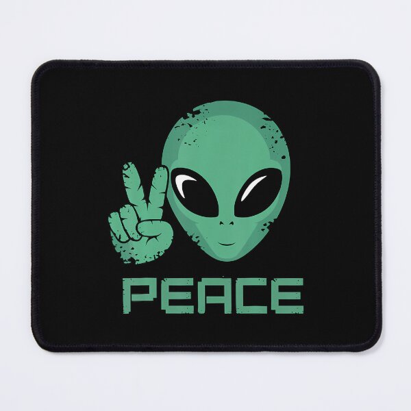 Item preview, Alien Peace Hippie Ufo designed and sold by KristyCharleen.