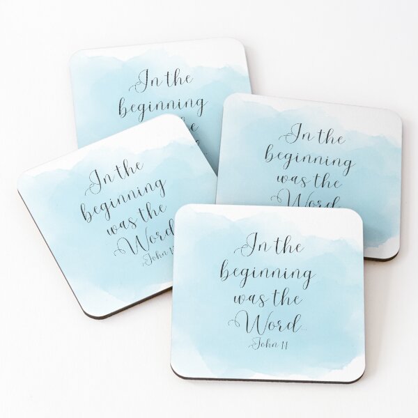 Item preview, John 1:1 In the beginning was the Word designed and sold by ParsonBrown.