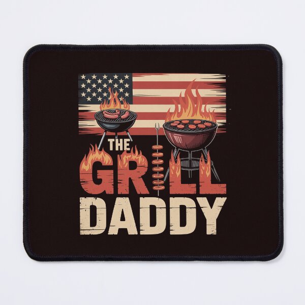 Item preview, American Flag The Grill Dad BBQ Grilling designed and sold by hettingerchaim.