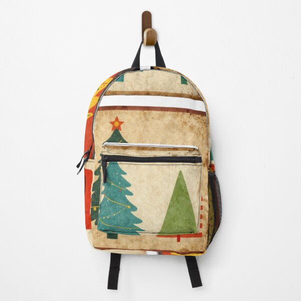 Item preview, 4 part xmas trees abstract colorful distressed design designed and sold by SmashingDeals.