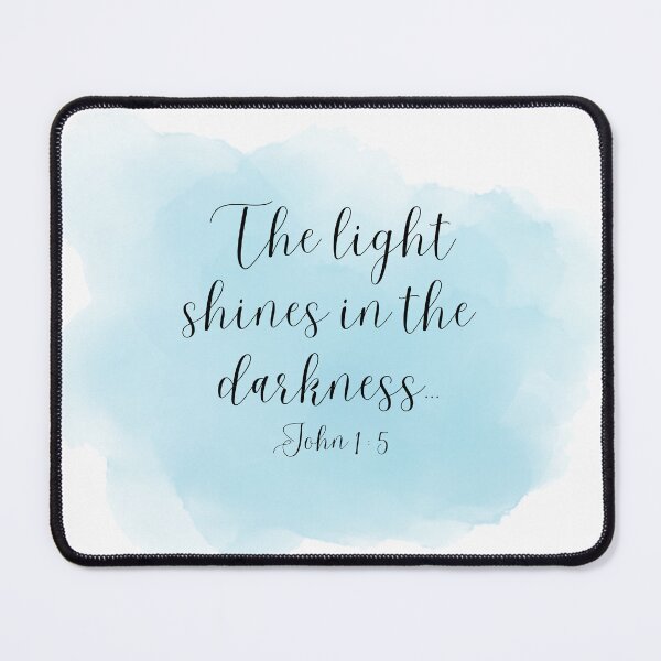 Item preview, John 1:5 The light shines in the darkness designed and sold by ParsonBrown.