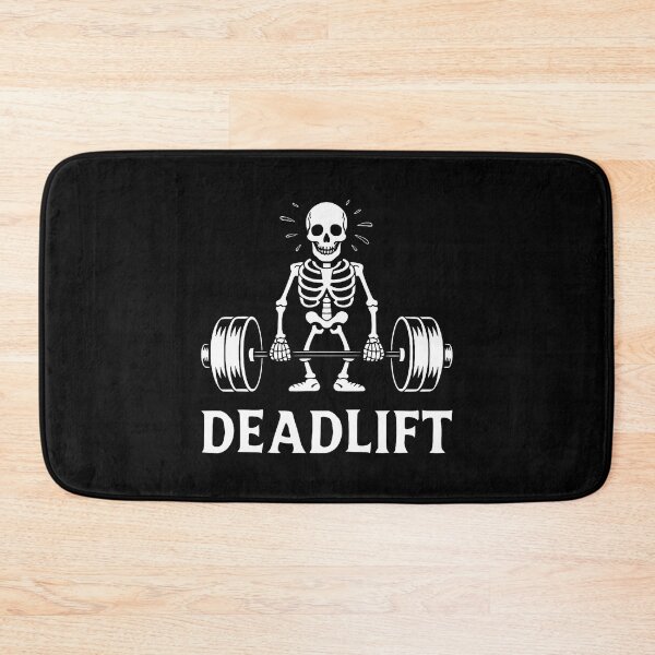 Item preview, Mens Deadlift Skeleton Bodybuilder Workout Powerlifting Funny Gym designed and sold by SelmaBonnie.