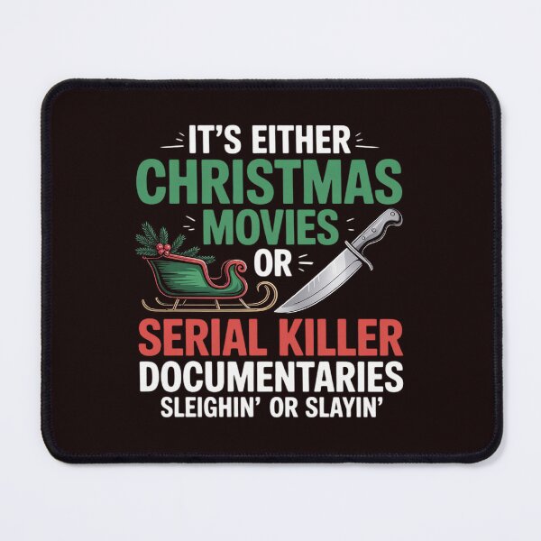 Item preview, Sleighin Or Slayin Christmas Movie Xmas Men Women designed and sold by hettingerchaim.