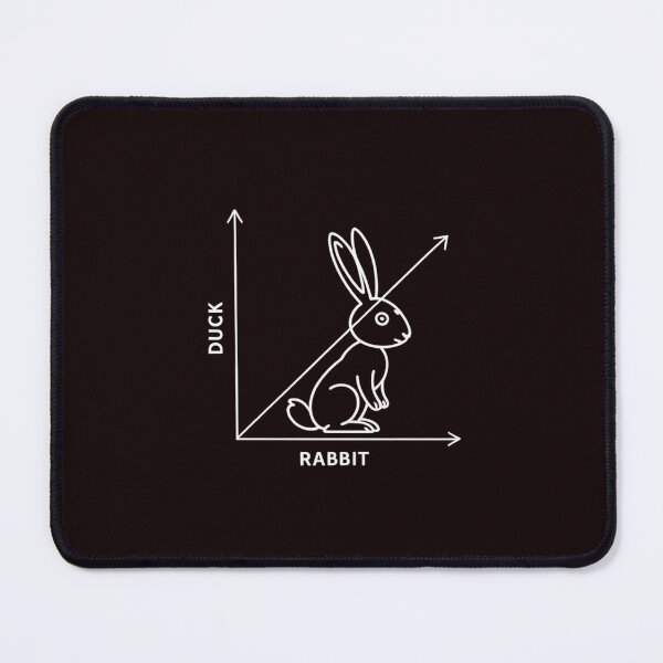 Item preview, Science Nerd Duck or Rabbit Physics Math Geek designed and sold by hettingerchaim.