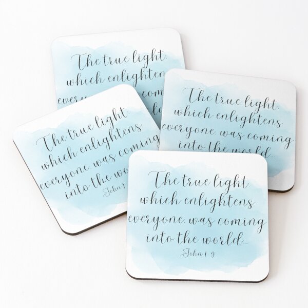Item preview, John 1:9 The true light, which enlightens everyone, was coming into the world designed and sold by ParsonBrown.