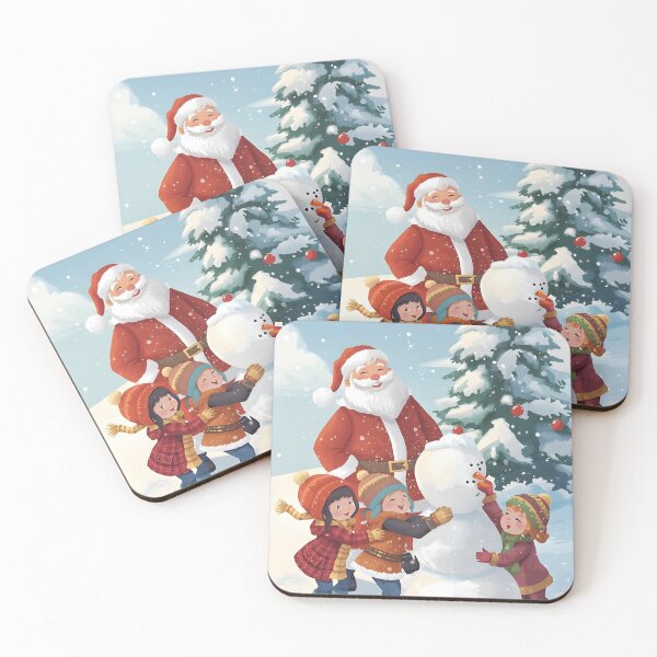 Item preview, Heartwarming Snowman Moment Holiday Art designed and sold by Valeree Store.