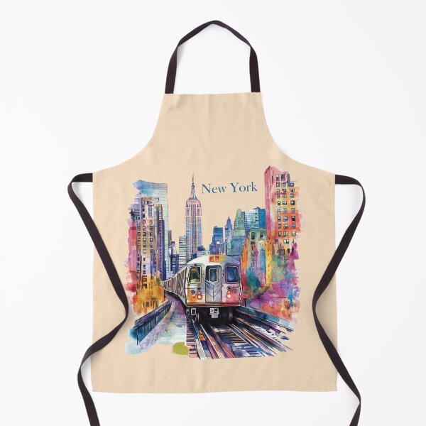 Item preview, New York Cityscape Colorfully designed and sold by JonnaHurmerinta.