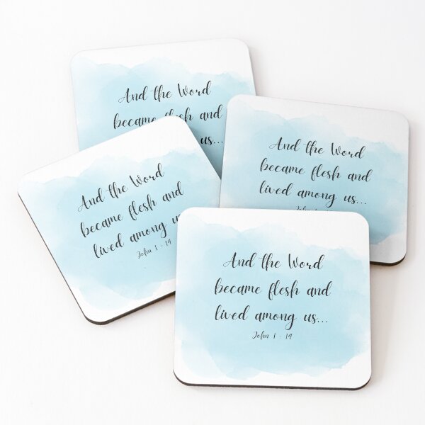 Item preview, John 1:14 And the Word became flesh and lived among us designed and sold by ParsonBrown.