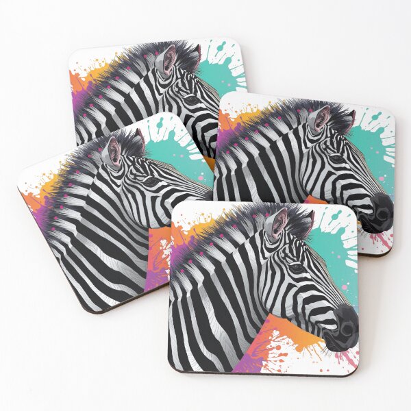 Item preview, Neon Pulse Zebra — Digital Identity  AI-Mode Streetwear Art designed and sold by SavannaStrikes.