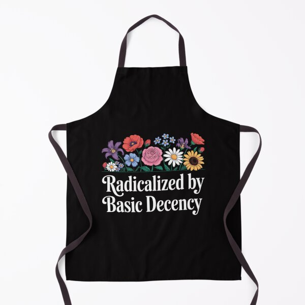 Item preview, Radicalized By Basic Decency Floral Womens designed and sold by demarioTTS.