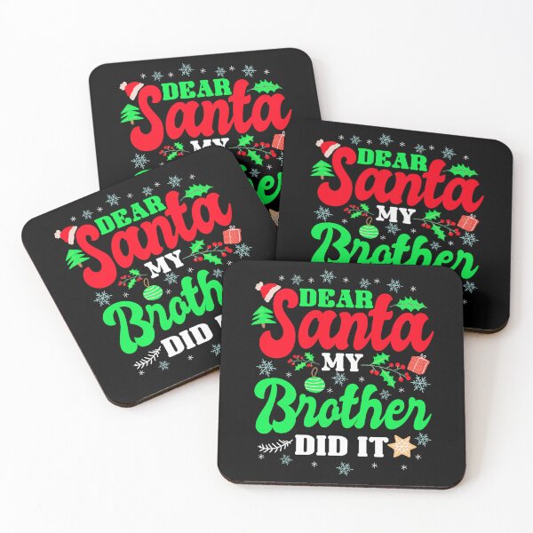Item preview, Santa Christmas Holiday Dear Vintage It Did Brother Funny My Retro designed and sold by MediarMedic.