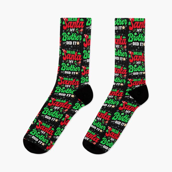 Item preview, Santa Christmas Holiday Dear Vintage It Did Brother Funny My Retro designed and sold by MediarMedic.
