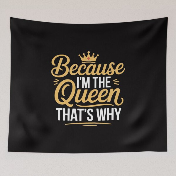 Item preview, Queens Attitude Diva Because I'm The Queen That's Why designed and sold by demarioTTS.
