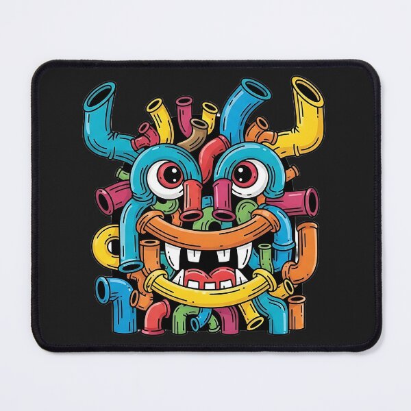 Item preview, Graffiti Neon Tube Monster designed and sold by saiful020.