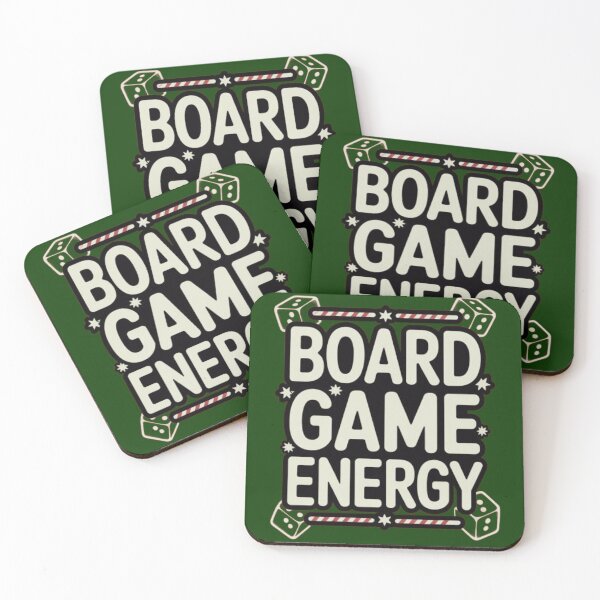 Item preview, Board Game Energy designed and sold by JediKittenWars.