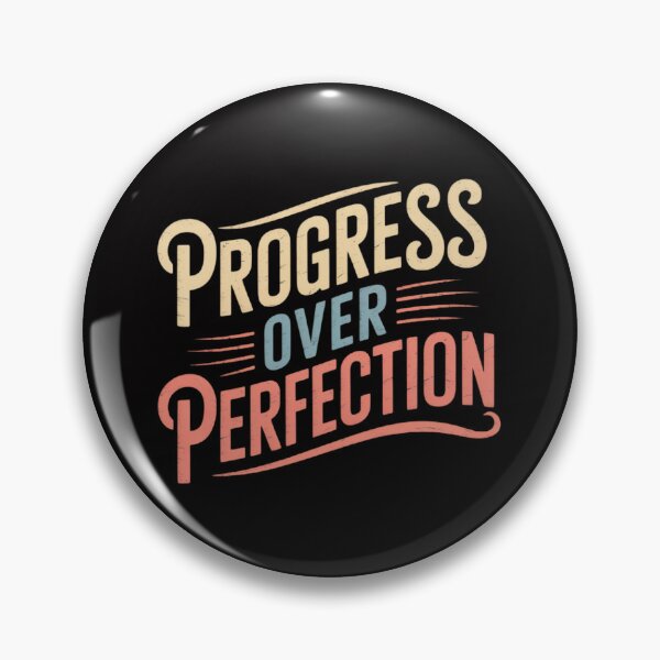 Item preview, Progress Over Perfection Teacher Inspirational Men Women designed and sold by demarioTTS.