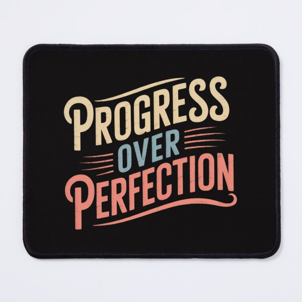 Item preview, Progress Over Perfection Teacher Inspirational Men Women designed and sold by demarioTTS.