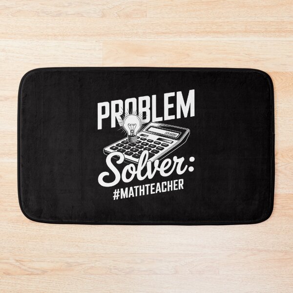 Item preview, Problem Solver Math Teacher Math Lover Gifts designed and sold by demarioTTS.