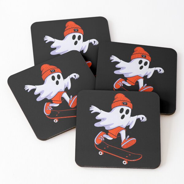 Item preview, Skater Ghost Halloween Vibes designed and sold by tcxvlzrifmq76.