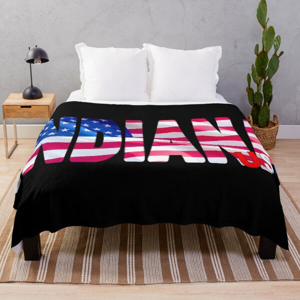 Item preview, INDIANA USA - Stars and Stripes Sticker Tee Shirt T-Shirt designed and sold by Adam Gormley.