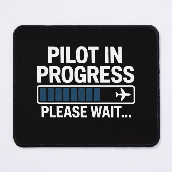 Item preview, Pilot In Progress - Airline Pilot Aviation Aircraft Lover designed and sold by demarioTTS.