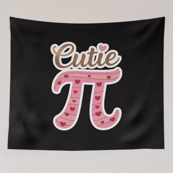 Aperçu de l'œuvre Journée de la tarte Girly Cutie 3.14 Mignonne Geek des maths Femmes Garçons Filles Pi créée et vendue par demarioTTS.