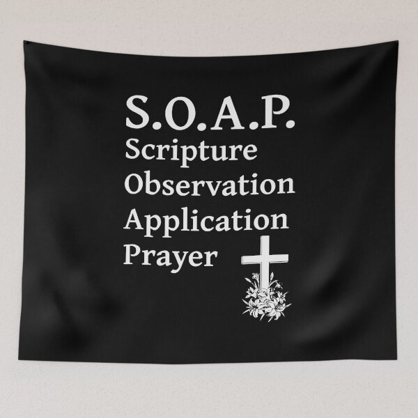 Item preview, Christian Soap Scripture Observation Application Prayer Love designed and sold by JosephineEdith1.