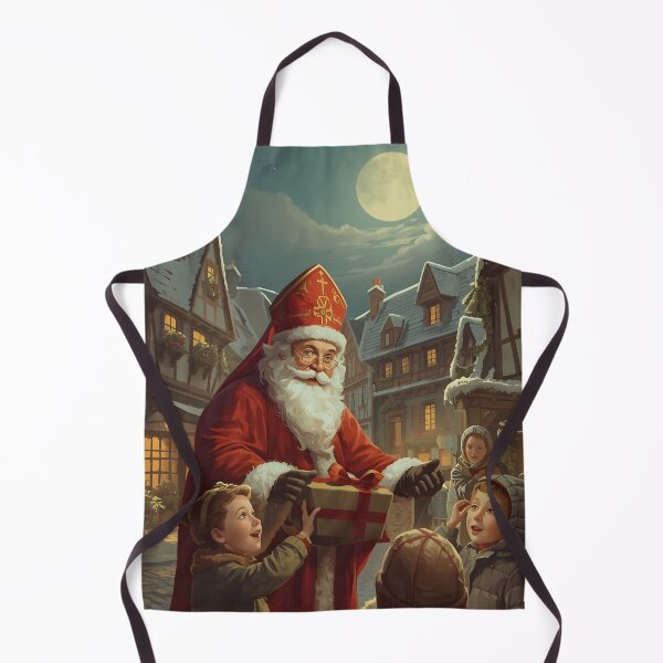 Item preview, Warm European Town Christmas Scene designed and sold by Valeree Store.