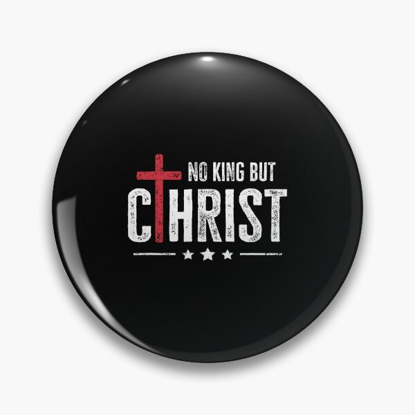 Item preview, Faith Bible No King But Christ Jesus Is King Christian designed and sold by LeanneSandra.