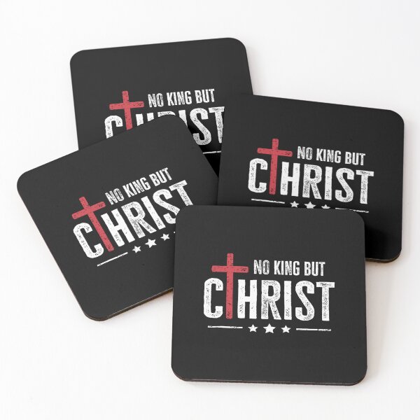 Item preview, Faith Bible No King But Christ Jesus Is King Christian designed and sold by LeanneSandra.
